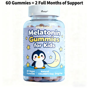 OEM/ODM Melatonine Gummies voor kinderen met kamille & citroenmelisse voor rustgevende slaap, leeftijd 3+, niet-afhankelijk, 1 mg melatonine supplement - Product Image 3