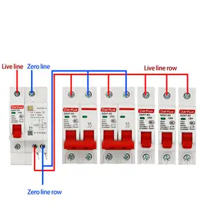 Vacuum circuit breaker For residential use DZ47LE-63 2P 25A 32A 40A 50A 230V 6kA electronic vacuum
