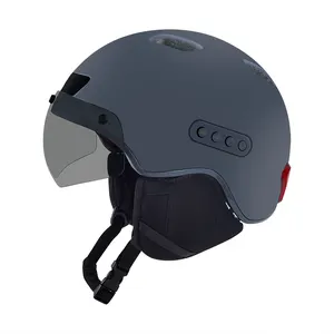 Aurora New Arrival Intelligent Bike Helmet With IPX5 Waterproof Smarthelmet Led And 1080P Camera
