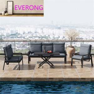 Fabricant direct <span class=keywords><strong>de</strong></span> meubles d'extérieur, table en <span class=keywords><strong>aluminium</strong></span> réglable en hauteur, canapé inclinable pour <span class=keywords><strong>jardin</strong></span>, balcon, cour - Product Image 2