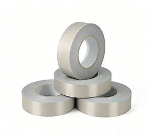 Cinta de Tela Conductora con Adhesivo Sensible a la Presión, Película Compuesta de Cobre-Níquel de 0.05mm de Espesor para Protección EMI - Product Image 1