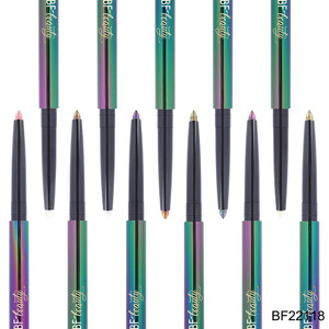 อายไลเนอร์โครเมี่ยมสองชั้นสีทองโฮโลแกรมแวววาวโฮโลแกรมหลายสีหลายสี - Product Image 4