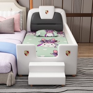 <span class=keywords><strong>Lit</strong></span> simple en bois sur le thème du bateau pirate JS, avec cadre en bois, <span class=keywords><strong>lit</strong></span> en cuir pour enfants, barrière haute, <span class=keywords><strong>lit</strong></span> moelleux pour garçons et filles, ensemble de meubles de chambre à coucher - Product Image 4