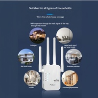 Répéteur WiFi sans fil longue portée 1200 Mbps, amplificateur de signal WiFi double bande, extension WiFi pour appareils de maison intelligente
