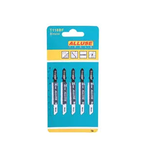 T118BF T tige HSS lame de <span class=keywords><strong>scie</strong></span> <span class=keywords><strong>sauteuse</strong></span> coupe droite pour tôle fine - Product Image 1