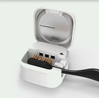 Convient à toutes les brosses à dents, électriques et manuelles, rechargeable, portable, mini, étui de voyage pour brosse à dents, stérilisateur, étui pour brosse à dents