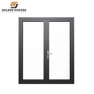 Porte battante en alliage d'aluminium GS Commercial avec verre pour devantures de magasins - Product Image 6