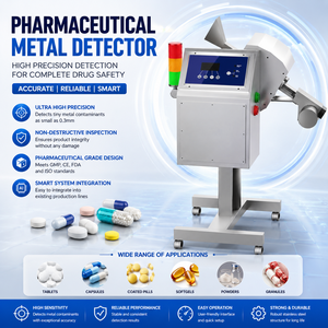Détecteurs de métaux industriels à chute libre haute sensibilité pour l'inspection des comprimés, capsules et poudres - Product Image 1