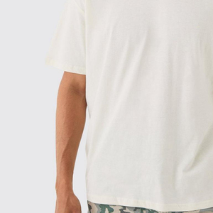 Camiseta de Algodón con Logotipo Personalizado de Fábrica, Estilo Hip-Hop, Oversize, para Hombre - Product Image 2