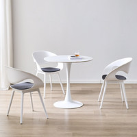 Table de négociation moderne et simple, table de bar, table basse, base en métal pour balcon, salle à manger