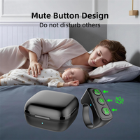 Télécommande sans fil en forme d'anneau pour tourner les pages, déclencheur d'appareil photo, BT5.3 rechargeable pour iPhone, iPad, tablette Android, lecture d'e-book