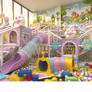 Aoleao Children's Macaron Themed <b>Indoor</b> Soft Play Foam Playground High Quality Commercial CE TUV Certified - Product Image 2