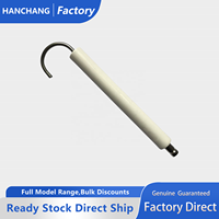Han Chang Factory Direct Sonde ionique BG450 Allumeur à granulés en céramique d'alumine pour four à gaz, services de soudage et de découpe, pièces de chaudière