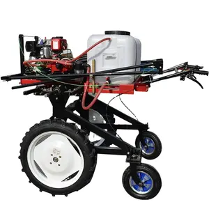 Máquinas agrícolas equipamentos pulverizadores automotores com impulso manual