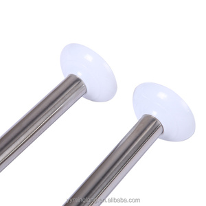 Tringle à <span class=keywords><strong>rideau</strong></span> de <span class=keywords><strong>douche</strong></span> moderne télescopique en forme de L Adhésif en forme <span class=keywords><strong>d</strong></span>'arc Coin universel à <span class=keywords><strong>angle</strong></span> droit Cloison de salle de bain <span class=keywords><strong>Douche</strong></span> élégante - Product Image 3