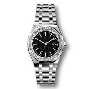 Fashion new brand 316L stainless steel 18K silver plated diamond sapphire luxury Mechanic <span class=keywords><strong>ap</strong></span> automatic watches - Product Image 4