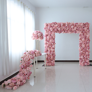 <span class=keywords><strong>SUNNER</strong></span> FLOWER Factory Floral telón de fondo flor pared boda arco bola corredor conjunto para jardín al aire libre - Product Image 2