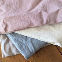 Couverture d'emmaillotage en lin français, 100% lin, enveloppes d'emmaillotage, couleur unie, couverture de réception, couvertures de poussette