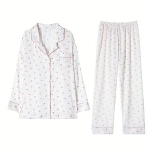 Nuovi Completi Autunnali <span class=keywords><strong>da</strong></span> <span class=keywords><strong>Casa</strong></span> per Donna, Pigiami a Maniche Lunghe, Abbigliamento per il Tempo Libero - Product Image 6