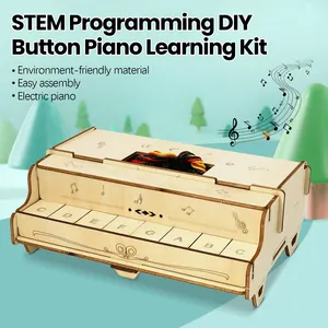 Keyestudio moduli elettronici stelo programmazione DIY pulsante pianoforte Kit di apprendimento con scheda Esp32