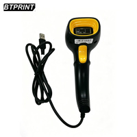 Escáner de Mano con Cable de Alta Precisión para Códigos de Barras y Códigos QR BTPRINT 9510N