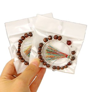 สร้อยข้อมือเงินทิเบตลายพืช ของขวัญสำหรับทุกเพศ เครื่องประดับแฟชั่น สร้อยข้อมือเสน่ห์ - Product Image 5