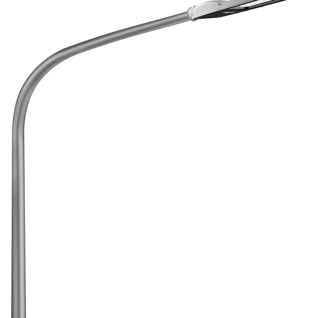 Однорычажный, горячеоцинкованный стальной столб, уличный фонарь, уличные фонари