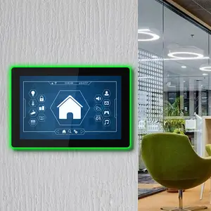 El Dispositivo de tableta PoE de automatización del hogar inteligente Sinmar de 10 pulgadas proporciona un panel de control TÁCTIL PARA EL hogar de la sala de reuniones inteligente SDK para el sistema tuya