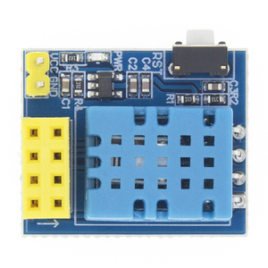 ESP8266 <span class=keywords><strong>ESP</strong></span>-01S de <span class=keywords><strong>ESP</strong></span>-<span class=keywords><strong>01</strong></span> <span class=keywords><strong>DHT11</strong></span> Module de capteur de température et d'humidité ESP8266 WIFI NodeMCU Smart Home IOT Kit de bricolage - Product Image 1