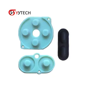 SYYTECH新游戏按钮更换导电硅胶丁型垫，适用于Gameboy口袋GBP控制台导电橡胶