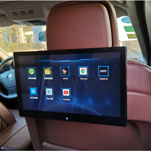 2022 New Trend 12.5 Inch Built-in Wifi Multimedia Video Player Touch Screen Android Car Headrest Monitor