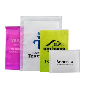 Customized Clothing Packaging Bag - Black and Gray Color, Multiple Sizes, Matte Zipper Bag - Product Image 2