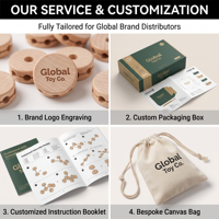 Kit de construction de fort en bois Macaron, blocs éducatifs Montessori, tente de jeu DIY pour enfants, ensemble de construction STEM, jouets d'intérieur