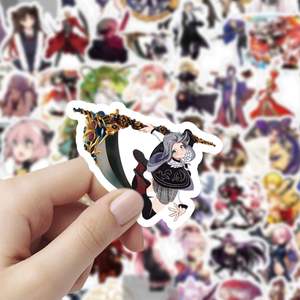 60pcs Destino Coroa Adesivos Decorativos Impermeável Vinil Etiquetas para Bagagem Laptop Guitar Skate - Product Image 5