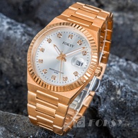 Montre Homme Luxe à Quartz Bling Classique en Acier Inoxydable, Personnalisable OEM avec Logo sur Mesure, Étiquette Privée, Fournisseur