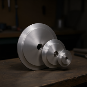 Bridas de reducción TTAKE para ruedas de láminas con orificio de 170 mm y 30 mm, accesorios para ruedas abrasivas de tela y ruedas de pulido. - Product Image 3