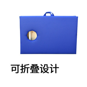 Folding Massage <b>Bed</b> Metal Frame Medium Density <b>Sponge</b> Portable Foldable For Massage Therapy Beauty Salon Use - Product Image 2