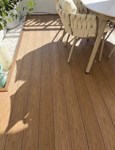Plancher en bois composite de qualité supérieure, <span class=keywords><strong>prix</strong></span> de gros direct usine Chine, échantillon personnalisé, antidérapant, grain de bois brossé carré, <span class=keywords><strong>IPE</strong></span> - Product Image 5