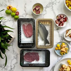 Almohadillas Absorbentes Personalizadas Ecológicas de Grado Alimenticio Súper Absorbentes para Carne Fresca, Almohadillas Absorbentes de Humedad a Prueba de Fugas para Uso Doméstico, Alimentos y Frutas - Product Image 1