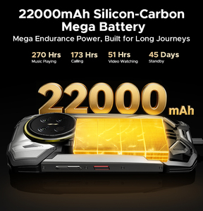 Teléfono Móvil Robusto 5G, 16GB+1TB, Visión Nocturna, 6.78 Pulgadas, Global, 22000mAh, Android 16, POC, Walkie Talkie, Doogee V Max 2 Pro - Product Image 6