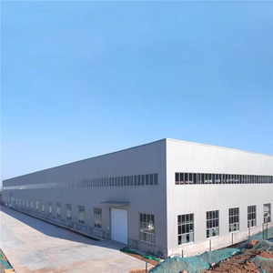 Structure en acier Q235B bon marché, matériau de construction rapide, entrepôt préfabriqué en métal industriel, structure en acier moderne à <span class=keywords><strong>portail</strong></span> - Product Image 4
