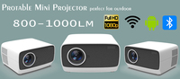 Fabricant de projecteur intelligent Portable Mini projecteur LED Home Media mini projecteurs LCD WIFI Full HD 1080P Beamer