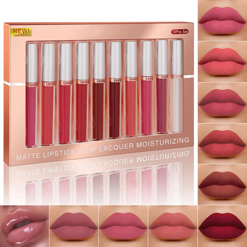 5g Lip Liner Lipstick Set Non