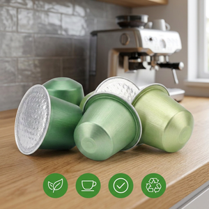 Alternative au café matinal : dosettes de matcha compatibles avec le système K-cup, mélange de saveurs variées, emballage personnalisé, vente en gros, directement de l'usine - Product Image 1
