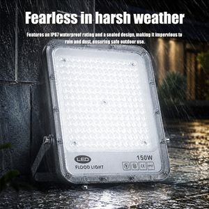 Projecteur LED extérieur étanche IP67 en aluminium moulé sous pression avec lentille en PC, large plage de tension AC100-265V, économie d'énergie, haute luminosité - Product Image 6