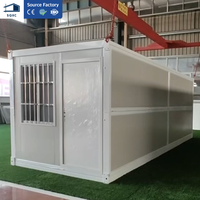 Conteneur Modulaire Pliable Portable de Haute Qualité, Imperméable et Multifonctionnel, Prêt à l'emploi pour Bureau, Bâtiment ou Entrepôt