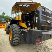 Chargeuse sur pneus SDLG L968F haute efficacité, durable et économe en carburant, avec pompe de boîte de vitesses Weichai, 4 roues motrices, charge nominale de 6 tonnes pour la construction