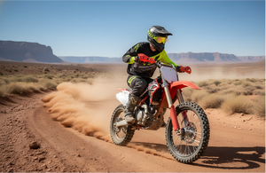 <span class=keywords><strong>Moto</strong></span> tout-terrain à châssis en acier <span class=keywords><strong>125cc</strong></span>, 4 temps, démarrage manuel, motocross pour adolescents et adultes, transmission par chaîne - Product Image 6