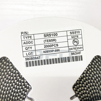 SS510 (SR5100) SMB Schottky Redresseur Diode Montage en surface 5A DO-214AA Schottky Barrière Redresseur Diode SR5100 SS510