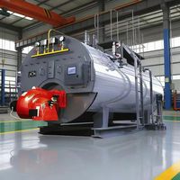 Chaudière industrielle horizontale à gaz sous vide pour eau chaude 0,7 MW, sur mesure, entièrement automatique, haute efficacité, sûre et stable